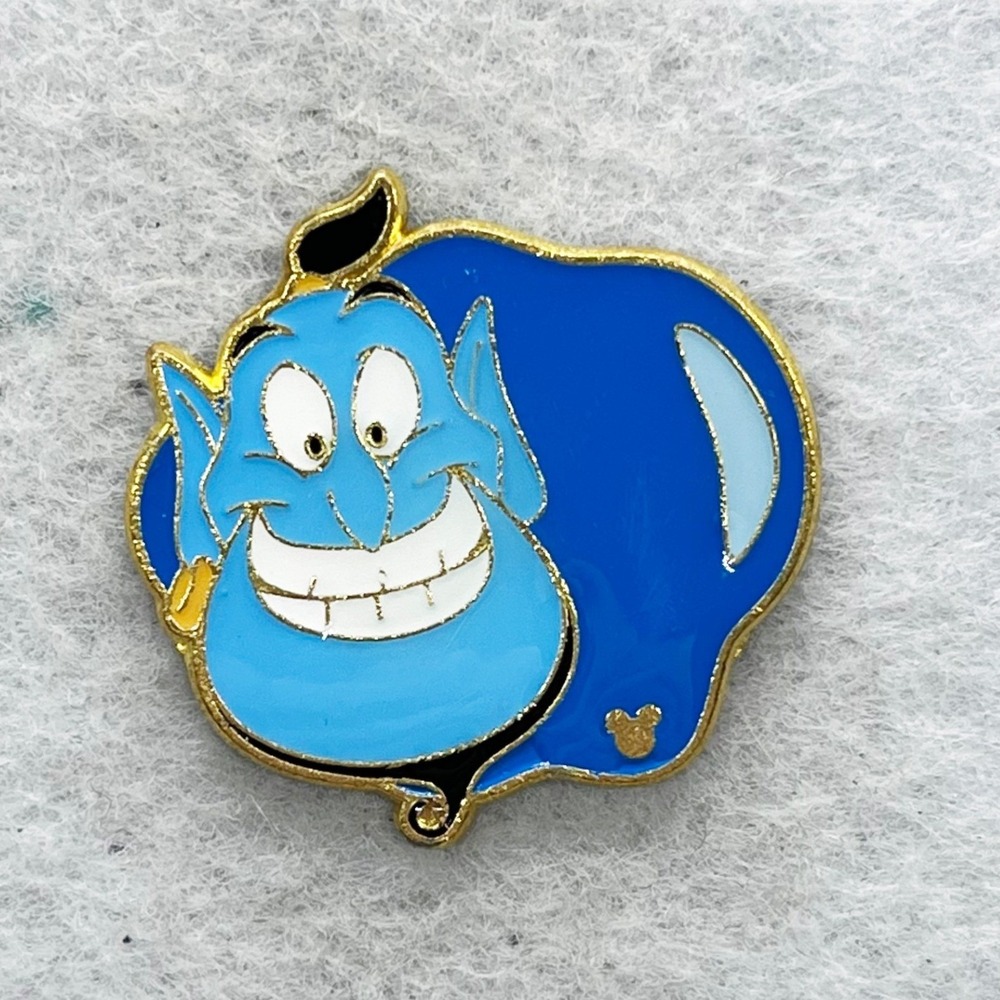 🔮 5/$25 Disney Color Palette Aladdin Genie Blue Paint Pin